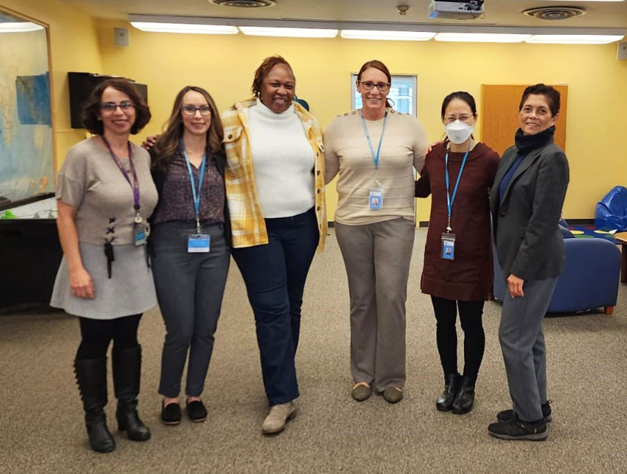 Members of the Diagnostic Center, Southern California assessment team